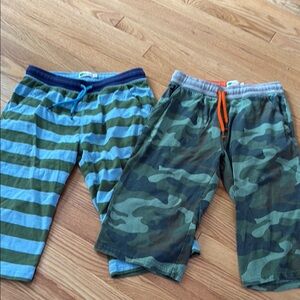 Boden Striped and Camo Shorts x2 size 14